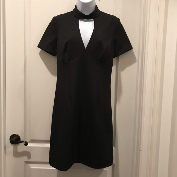 Final🛍Trina Turk 🛍🛍Choker neck dress🛍in black - Picture 6 of 8